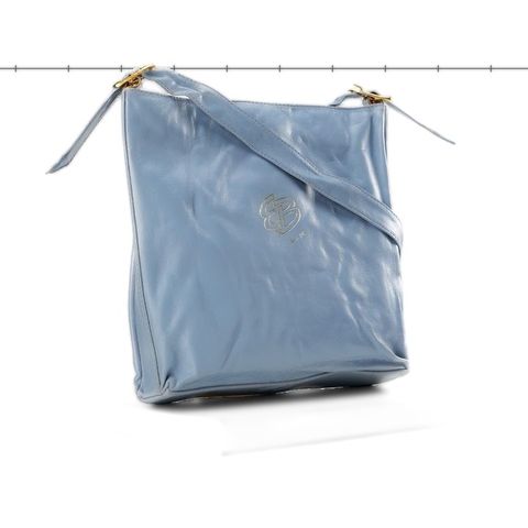 Bolsa de ombro azul-clara